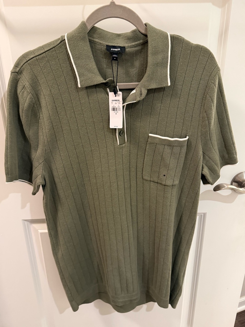NWT Men’s Express Sweater Polo | Medium